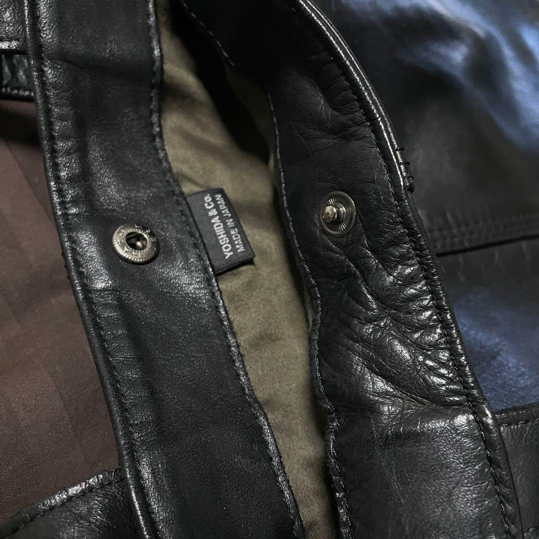 ポーター Porter FRANK トートバッグ 本革 馬革 黒　ブラック