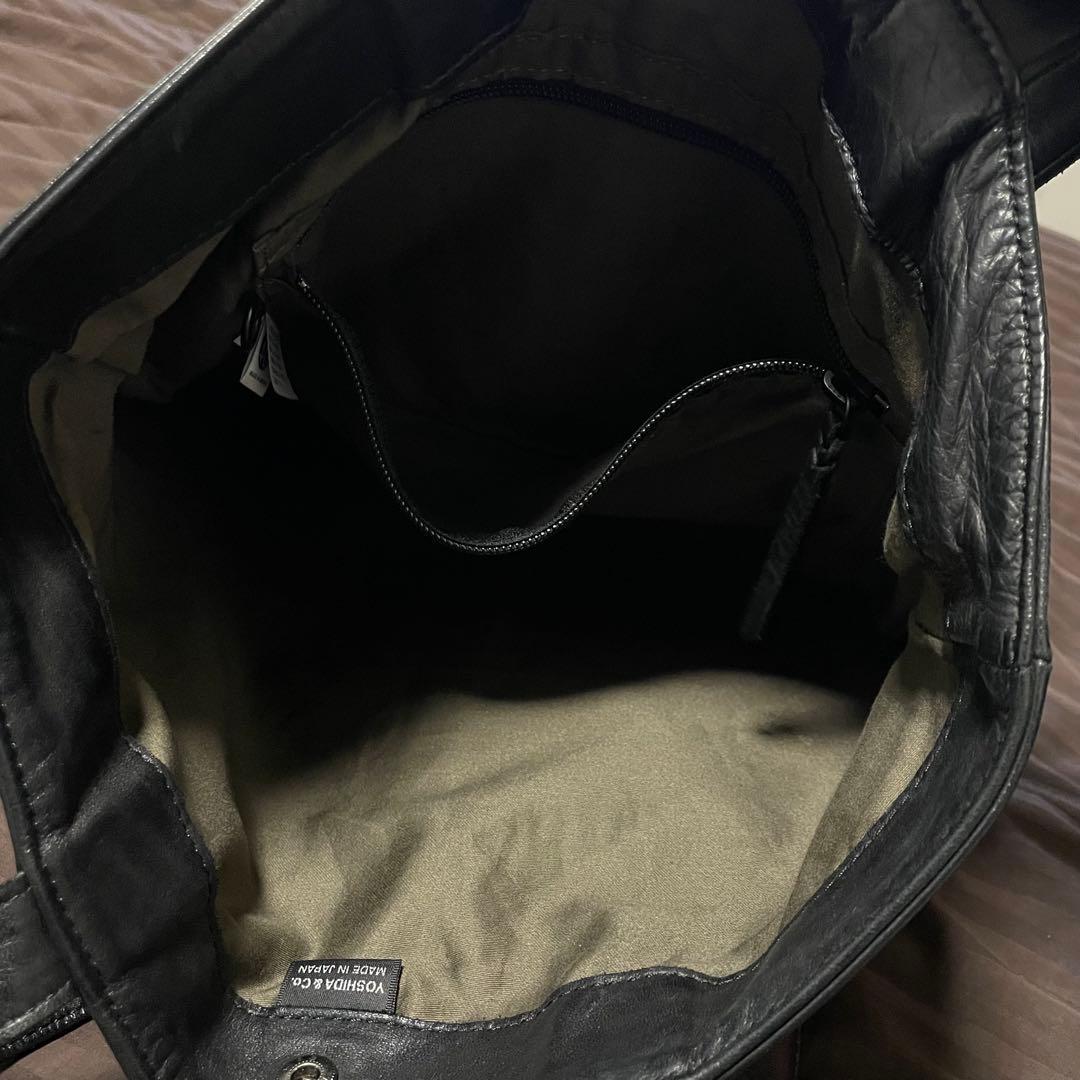 ポーター Porter FRANK トートバッグ 本革 馬革 黒　ブラック