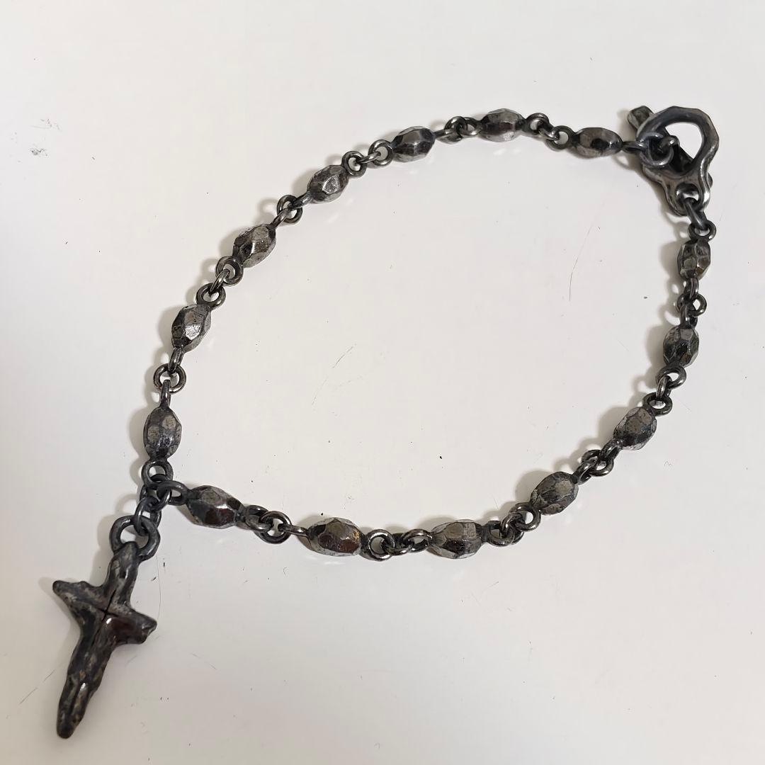 Bloody Mary アレーナチェーン ブレスレット シルバー925 SV 黒