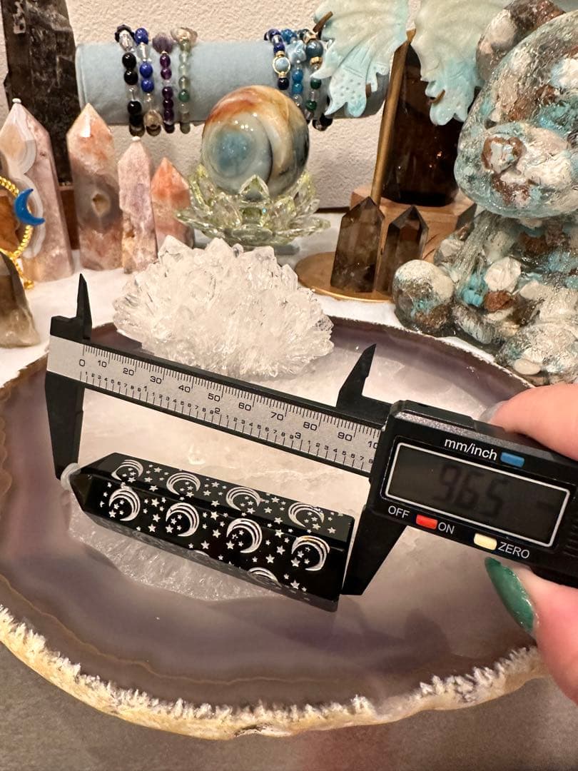 オブシディアンポイント♡♡星と月柄