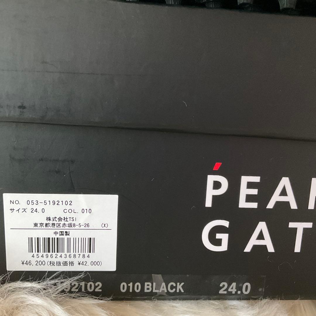 【新品】PEARLY GATES ファー付きハイカットシューズ　24㎝