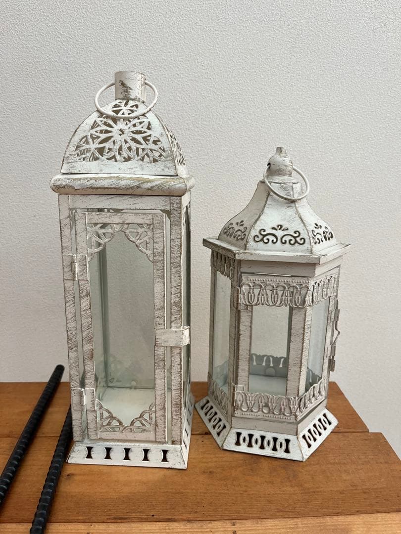 キャンドルホルダー2点セット