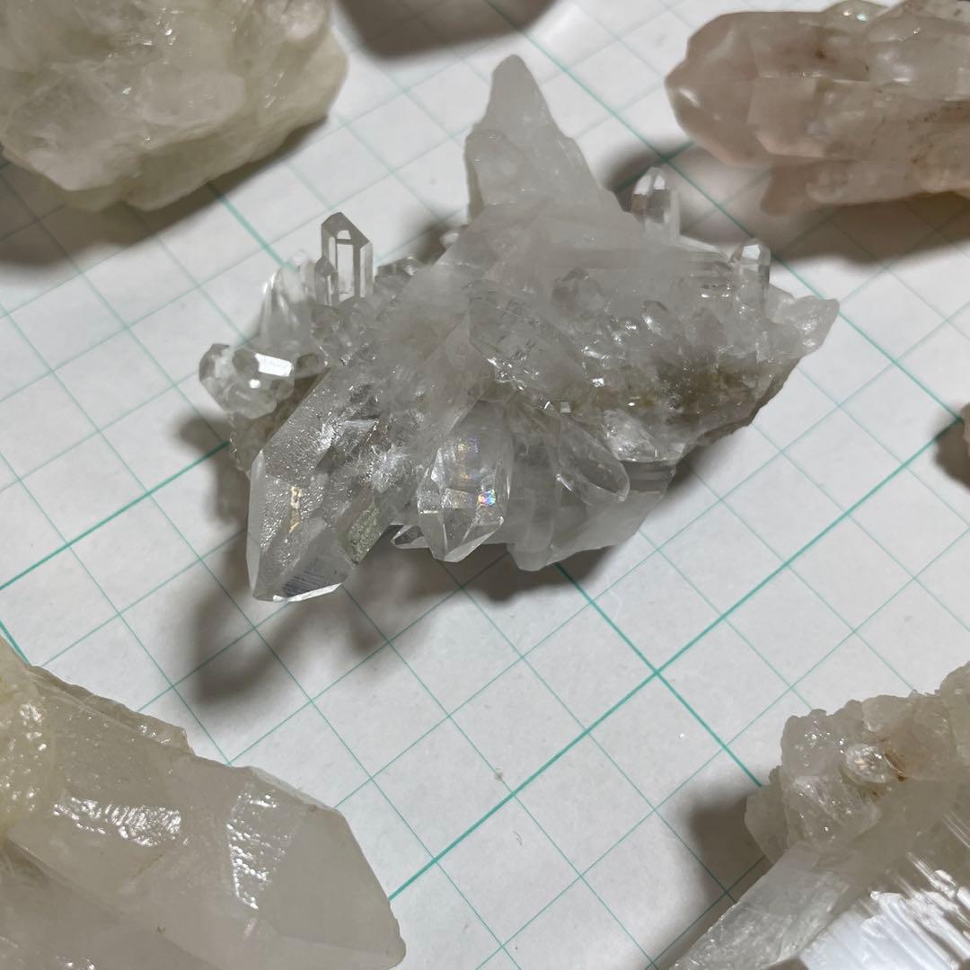 水晶クラスター 14個セット