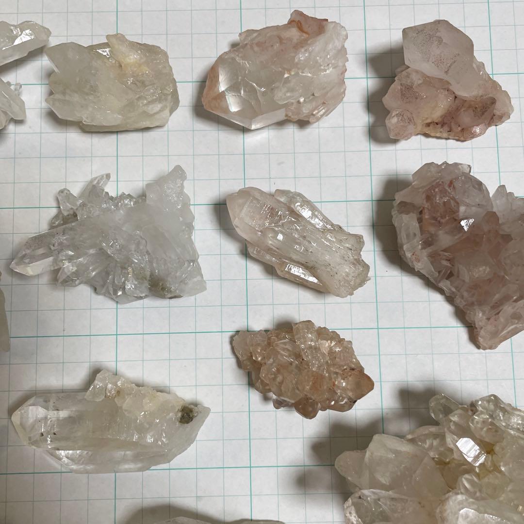 水晶クラスター 14個セット