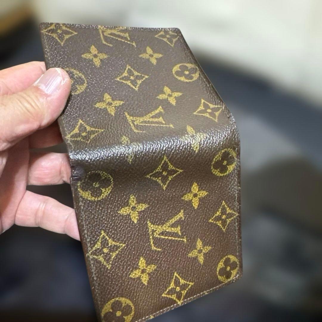 ③☆良品☆モノグラム♪マルコ☆2つ折り財布★ポケットあり