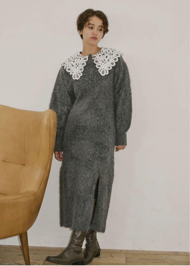 ワンピース NOTRE emor Cherie Knit Dress