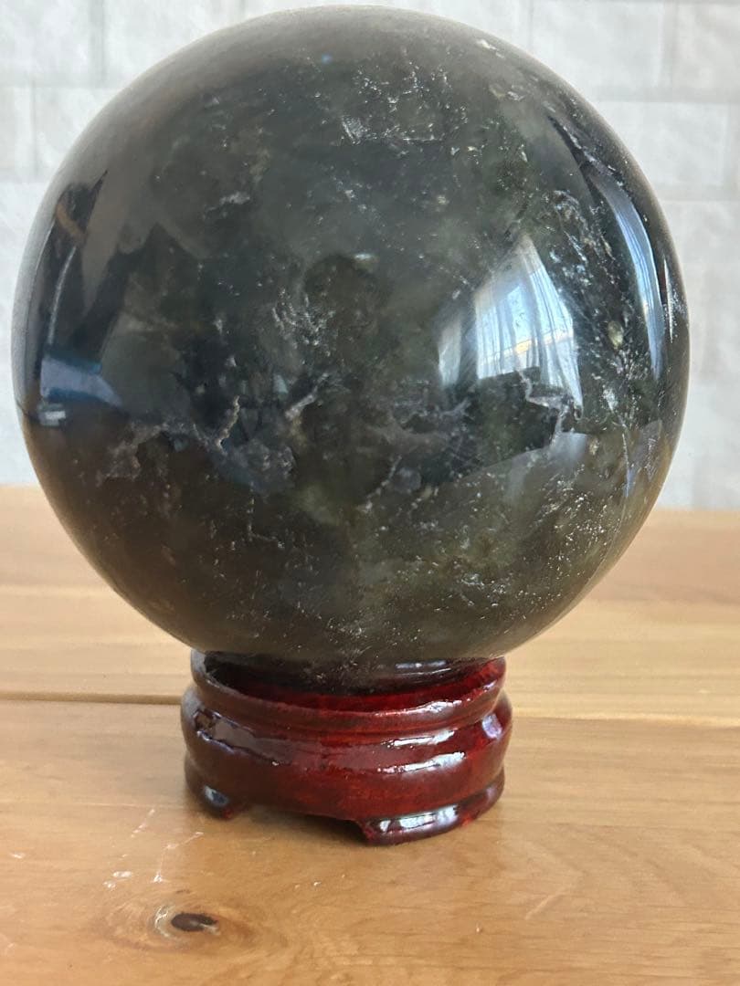 ラブラドライト 大玉 99.4mm スフィア 天然石 原石