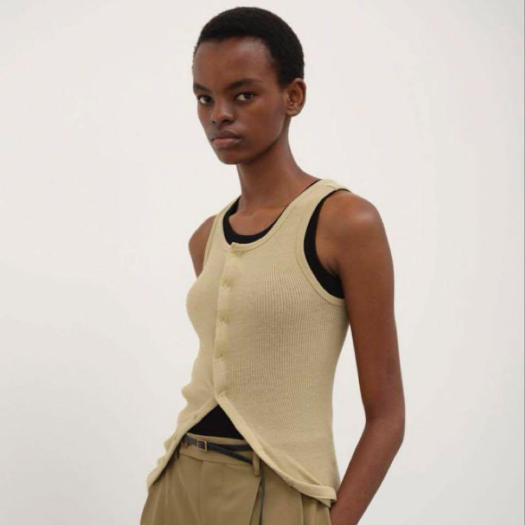 AURALEE オーラリー　ORGANIC SOFT RIB TANK 24SS