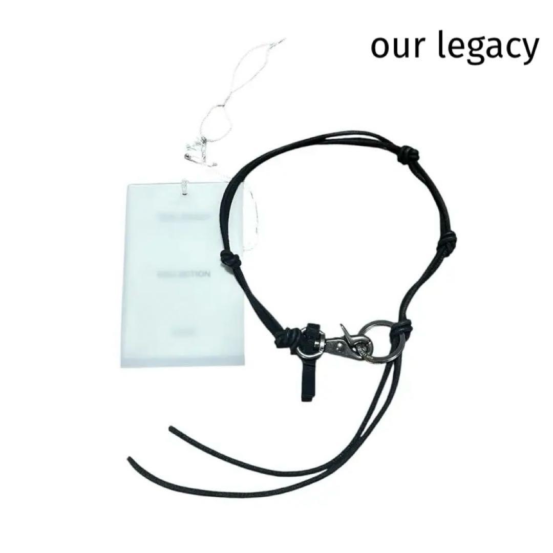 our legacy ladon black leather アワーレガシー