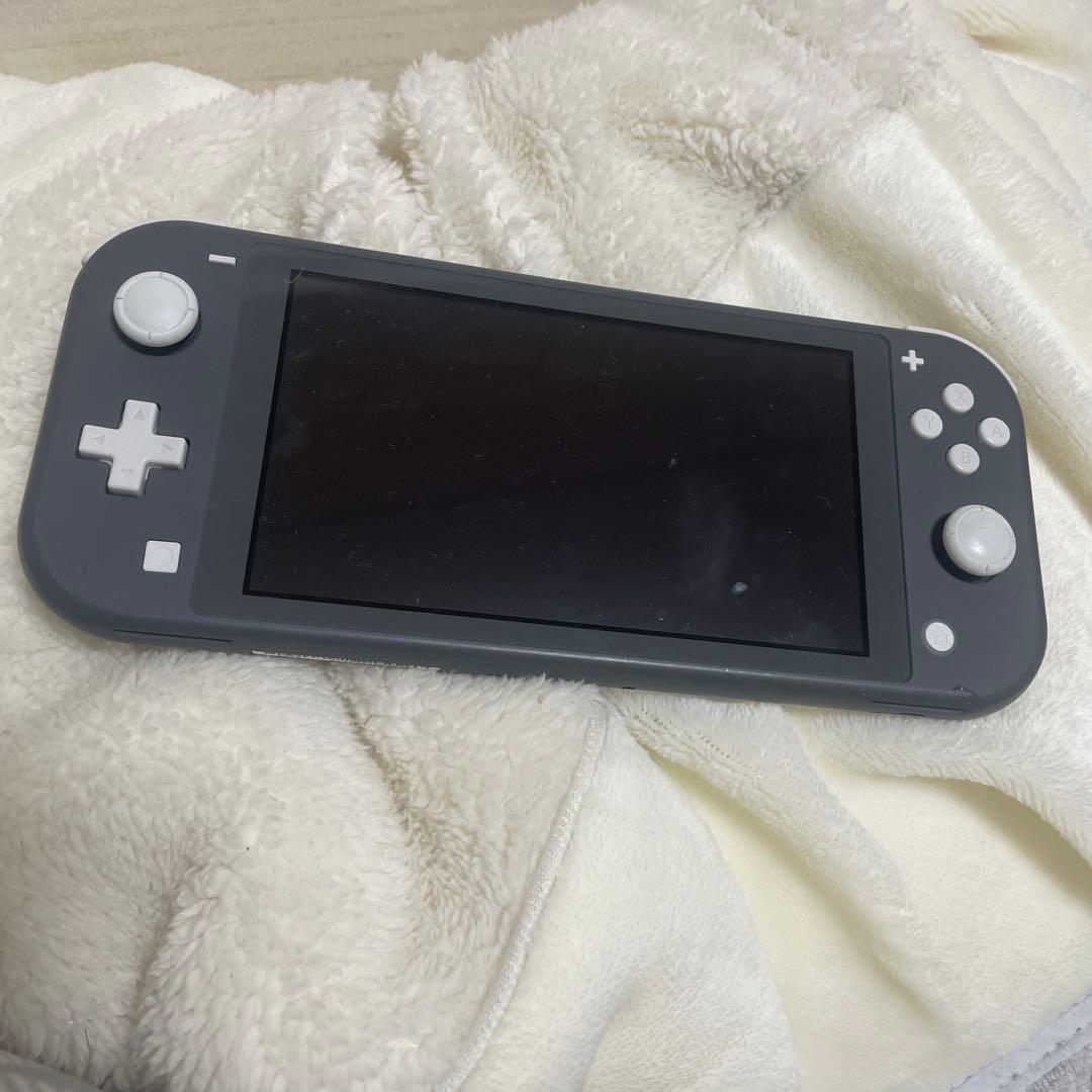【中古・付属品無し・動作問題無し】Switchライト 本体 グレー