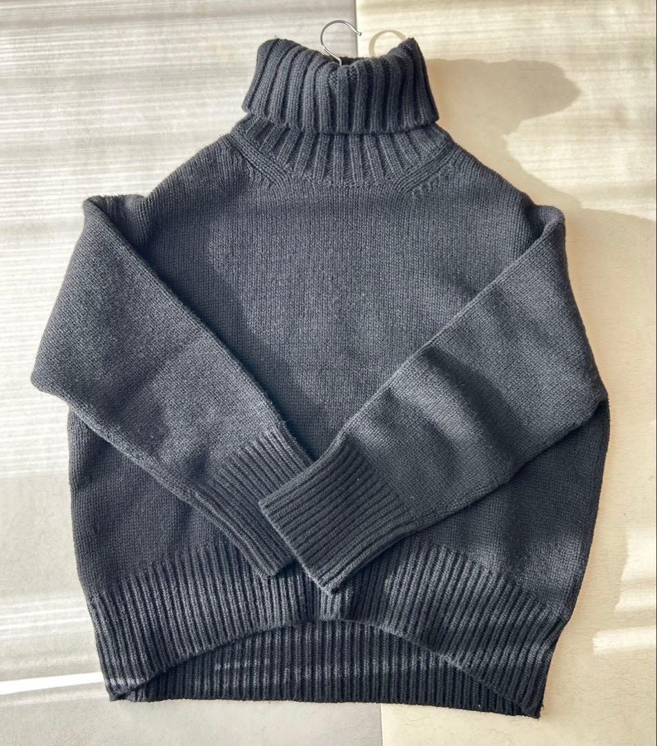 GALERIE VIE ギャルリーヴィー ファインウール タートル　ブラック　S