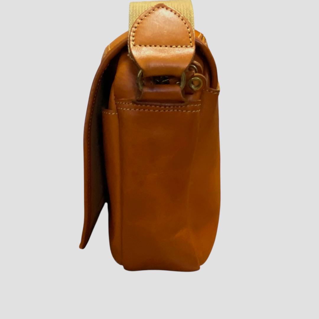 ポルコロッソ カバーショルダーバッグ nouki3 栃木レザー社 フラップ