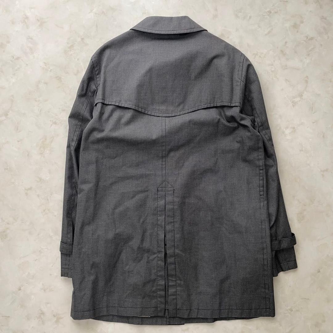 BURBERRY LONDON 千鳥柄ステンカラーコート　ノバチェック　LL