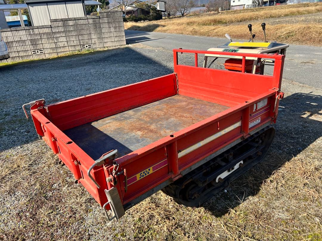 長野県　運搬車 佐藤 剛力 クボタ クローラー ダンプ　SC433DA 農機具