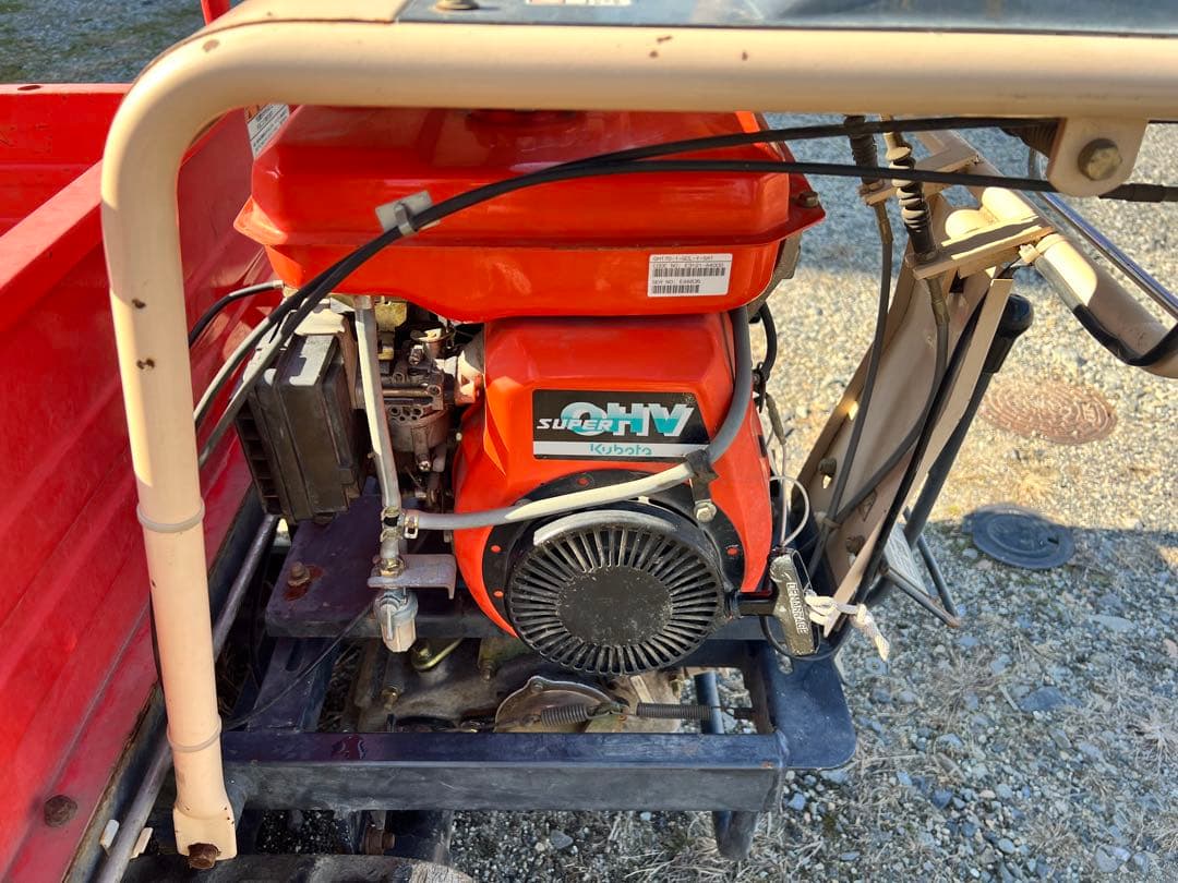 長野県　運搬車 佐藤 剛力 クボタ クローラー ダンプ　SC433DA 農機具