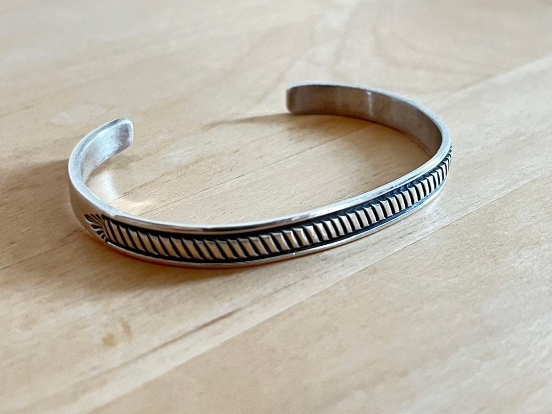 Bruce Morgan ブルースモーガン スタンプワーク バングル