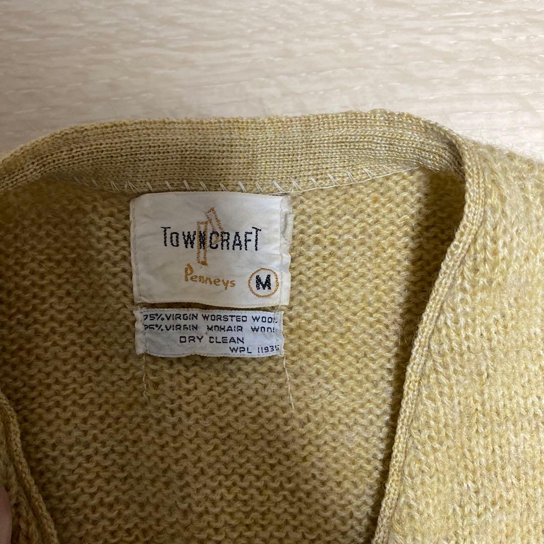 【60s】 TOWNCRAFTモヘアカーディガン