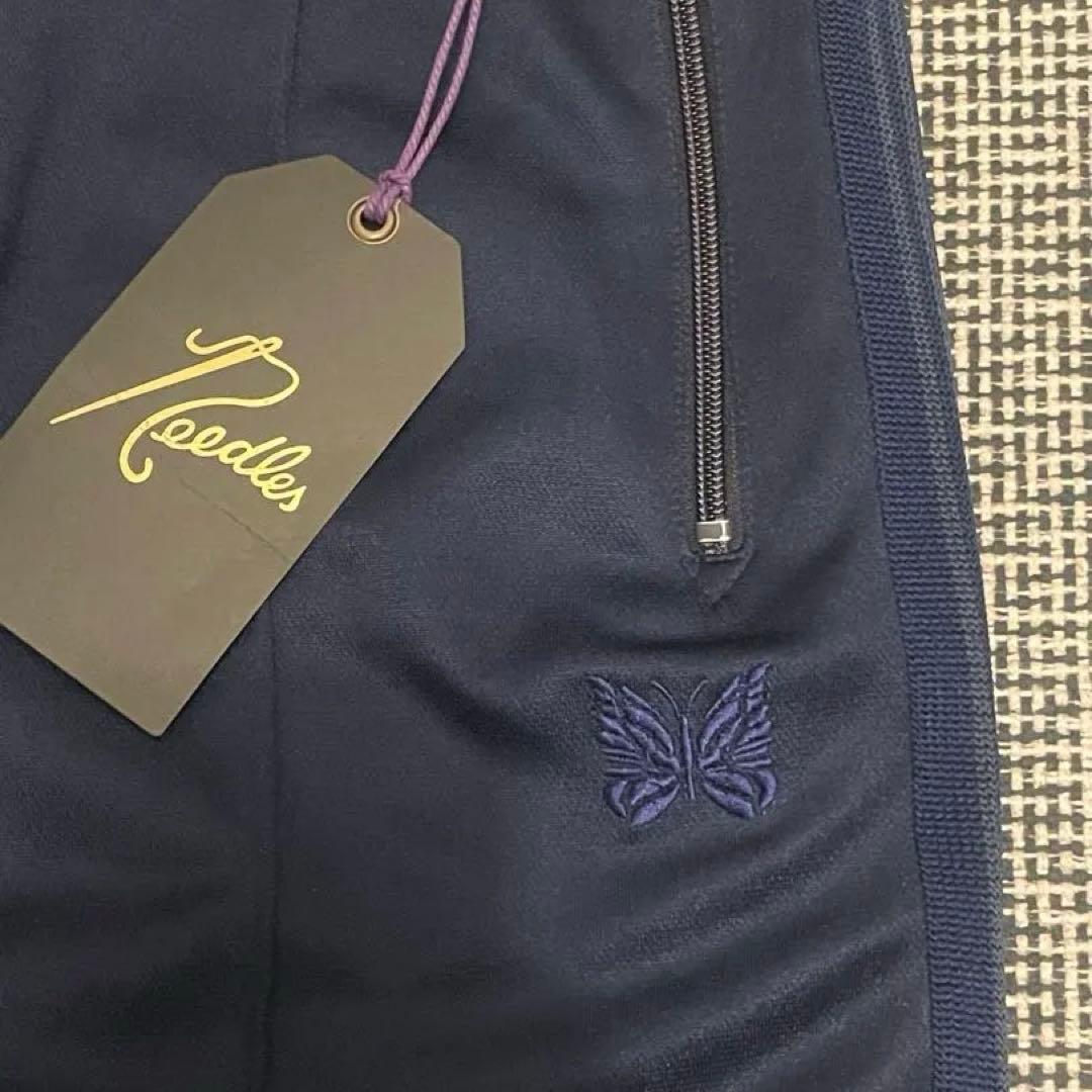 Needles STUDIOS別注　トラックパンツ　ネイビー　XL