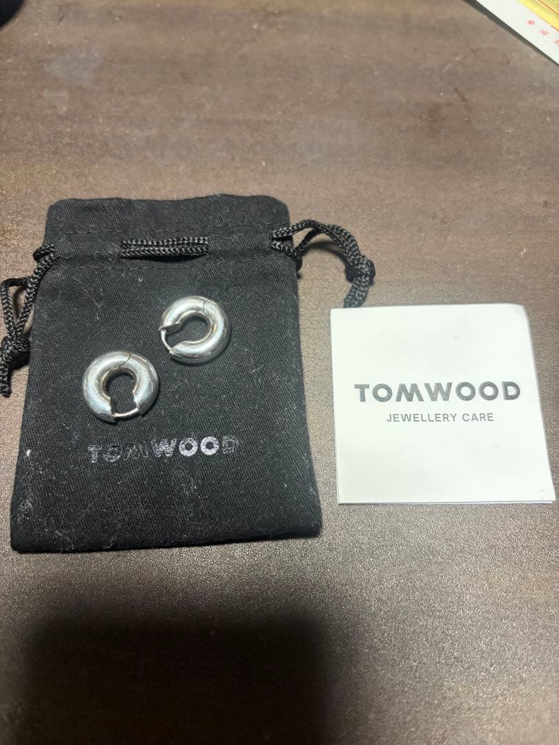 TOMWOOD Chunky Hoops small シルバー925