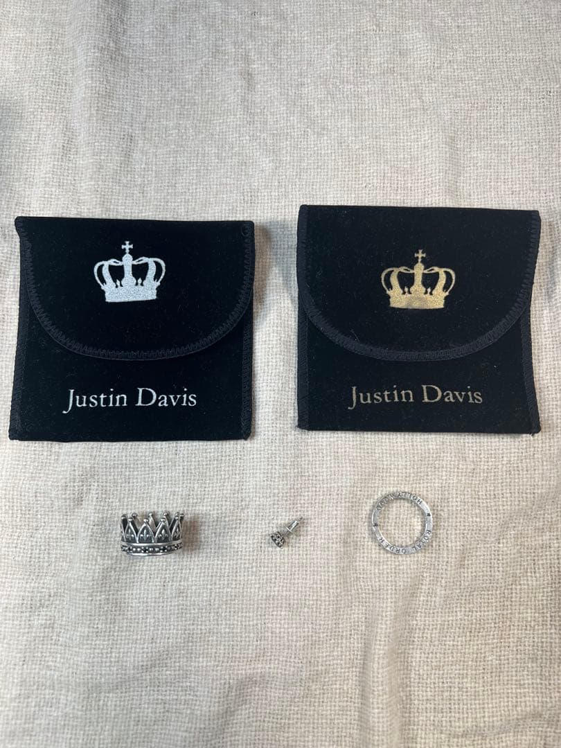 Justin Davis リング　ピアス　 order セット