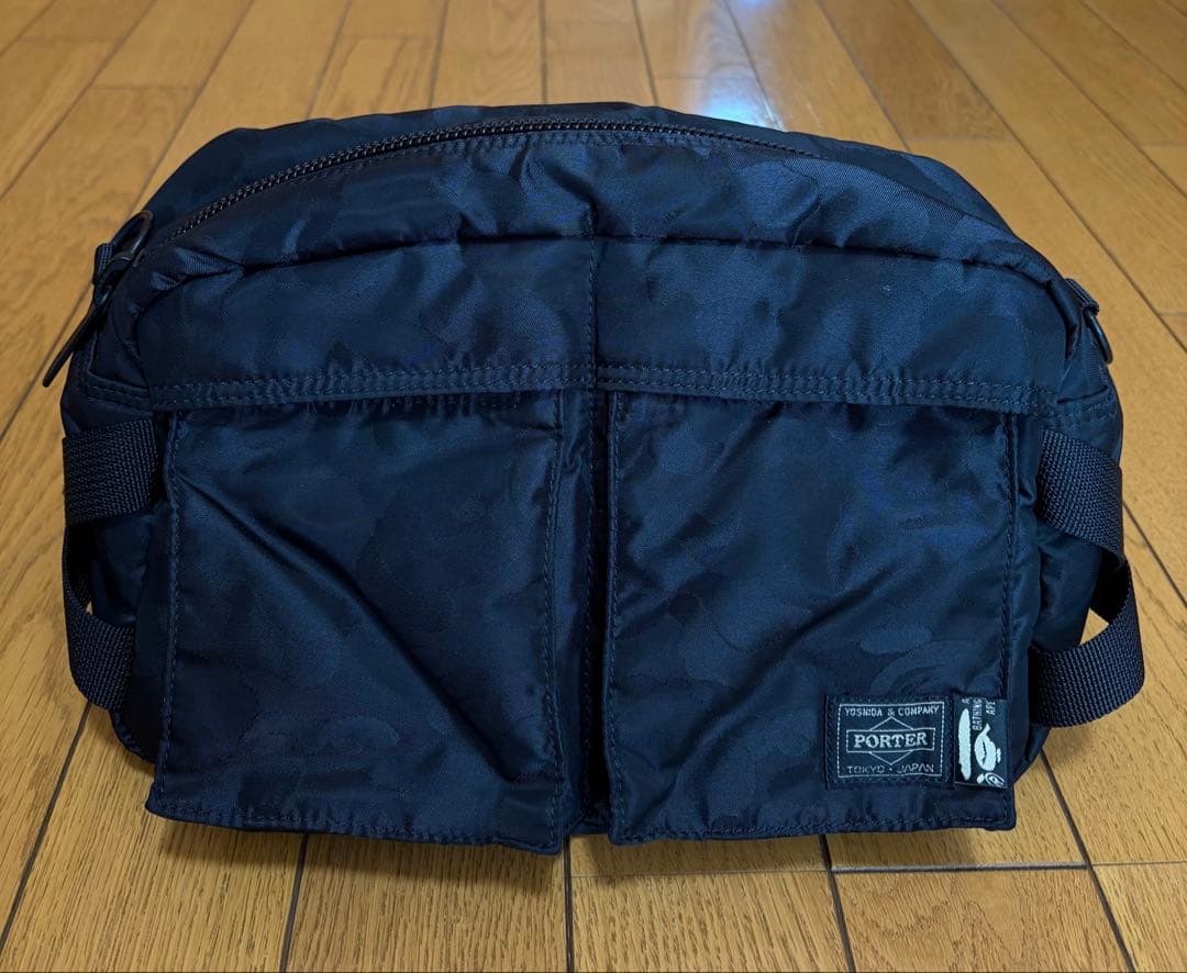 バッグ APE x PORTER JACQUARD ABC WAIST BAG