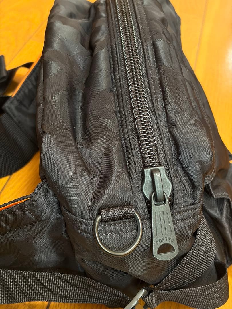 バッグ APE x PORTER JACQUARD ABC WAIST BAG