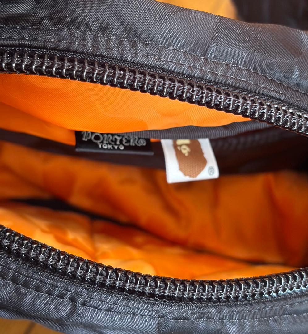 バッグ APE x PORTER JACQUARD ABC WAIST BAG