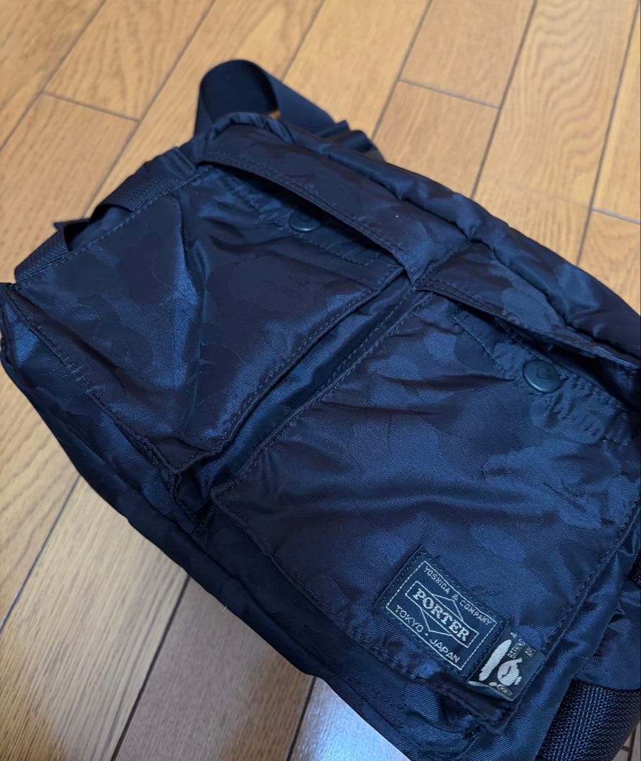 バッグ APE x PORTER JACQUARD ABC WAIST BAG