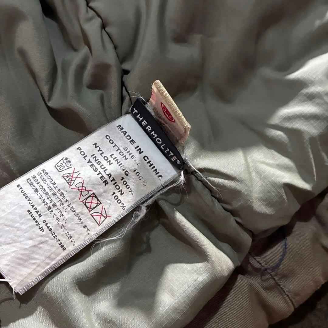 90s OLD STUSSY Thermolite 中綿　M65型　ジャケット