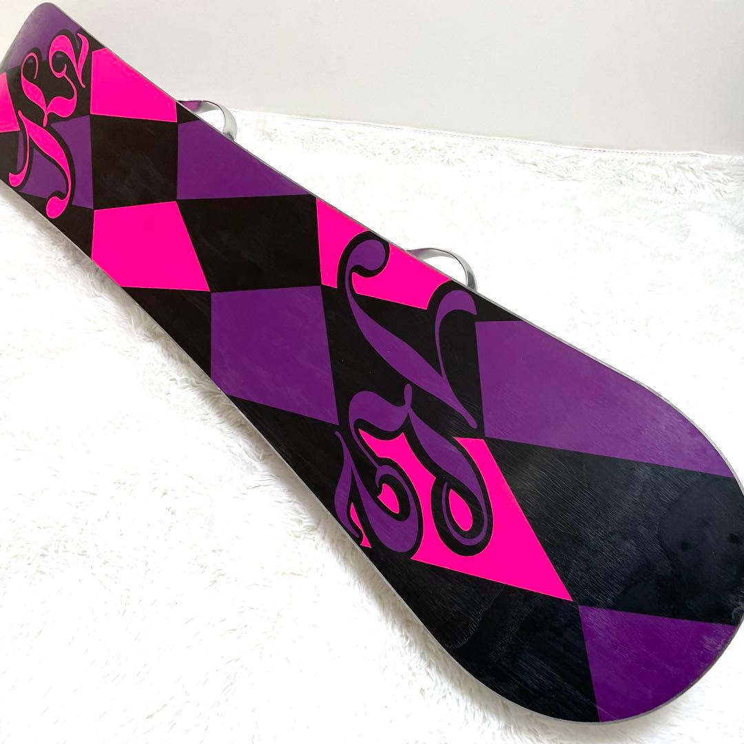 k2 × Stella スノーボードセット レディース 142 ホットワックス済