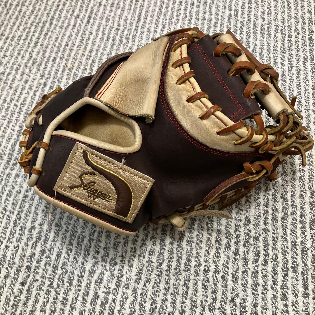 【型付け済み】久保田スラッガー 軟式 キャッチャーミット036型