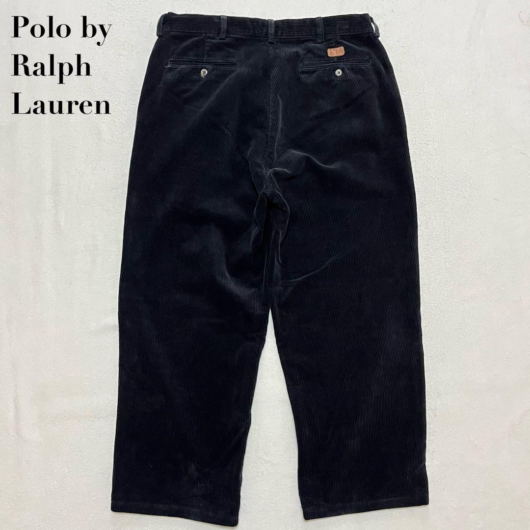 90s RALPH LAUREN 太畝コーデュロイパンツ ANDREW PANT