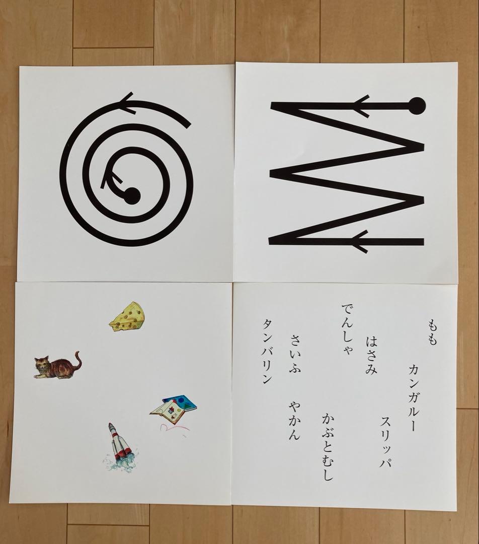 ベビーパーク　フラッシュカード &グローバルビジョンカード&漢字カード2巻セット