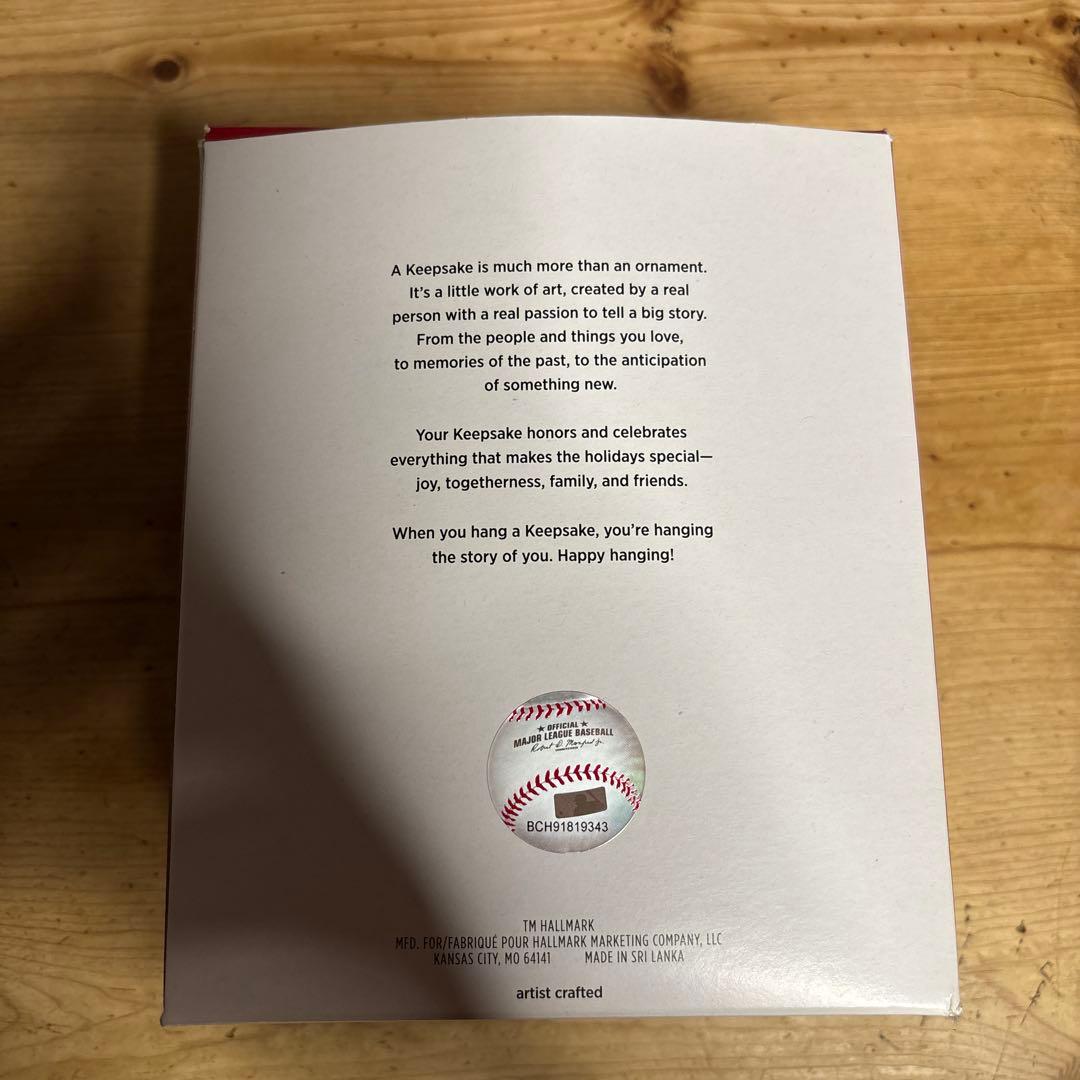 記念グッズ Shohei Ohtani 2023 Keepsake Ornament