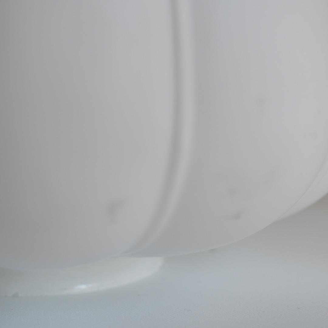 大正ガラス シェードランプ / ヴィンテージ 白 ミルクガラス