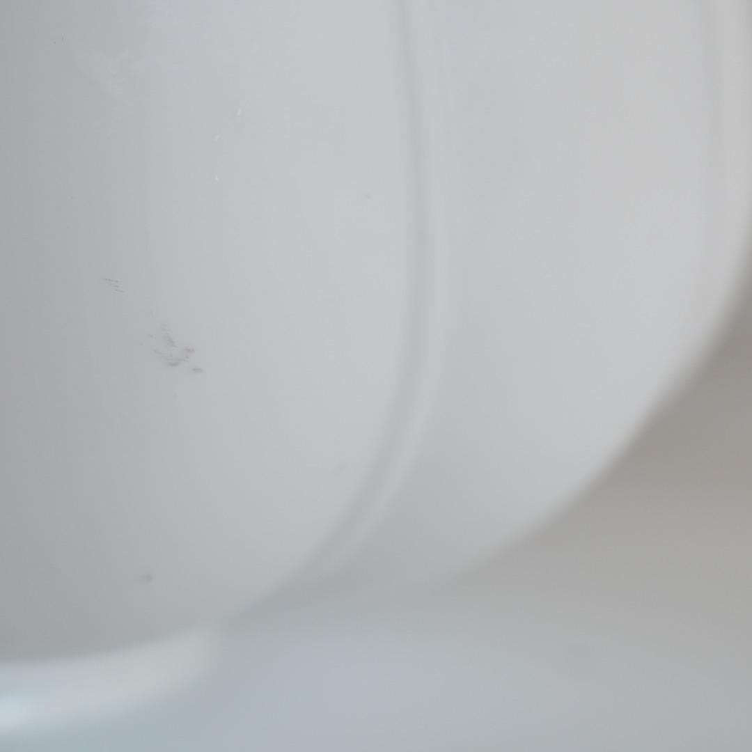 大正ガラス シェードランプ / ヴィンテージ 白 ミルクガラス