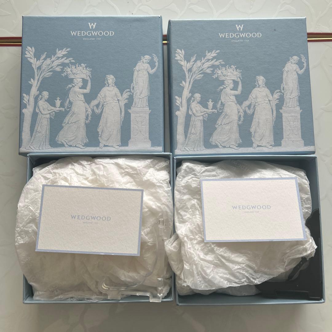 ウエッジウッド　お雛様　五月人形プレート2枚セット