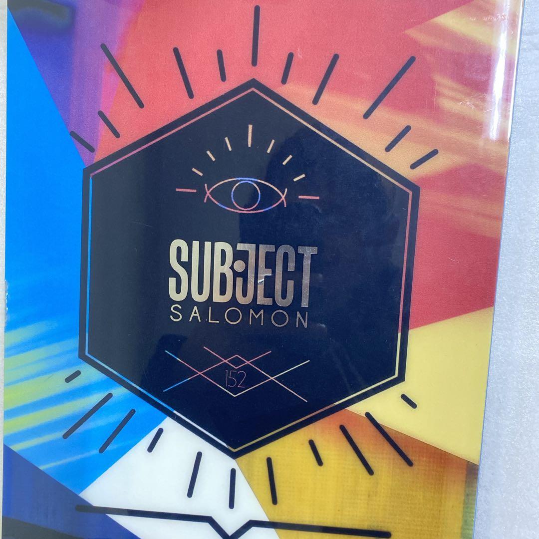 SALOMON Subject 152CM スノーボード ビンディング Mサイズ