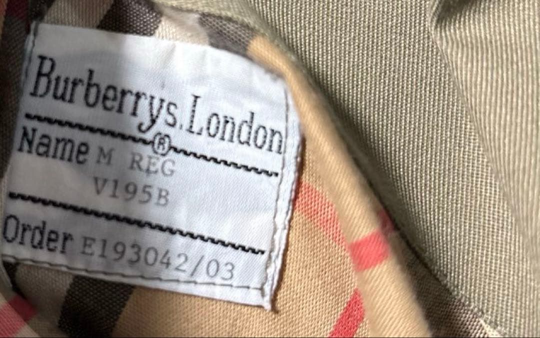 Special 80s Burberry ショートトレンチ　UK イングランド製