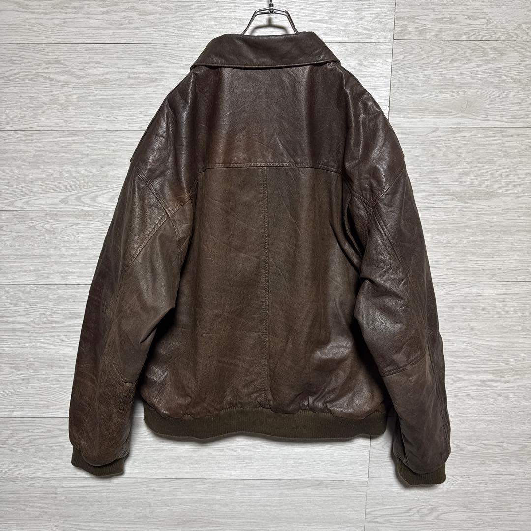 90s Wilsons A-2 本革 レザージャケット ビックフライトジャケット