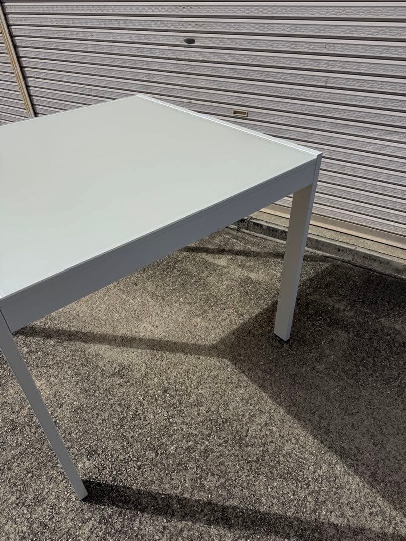 ダイニングテーブル 伸長 カリガリス ガラステーブル KEYテーブル