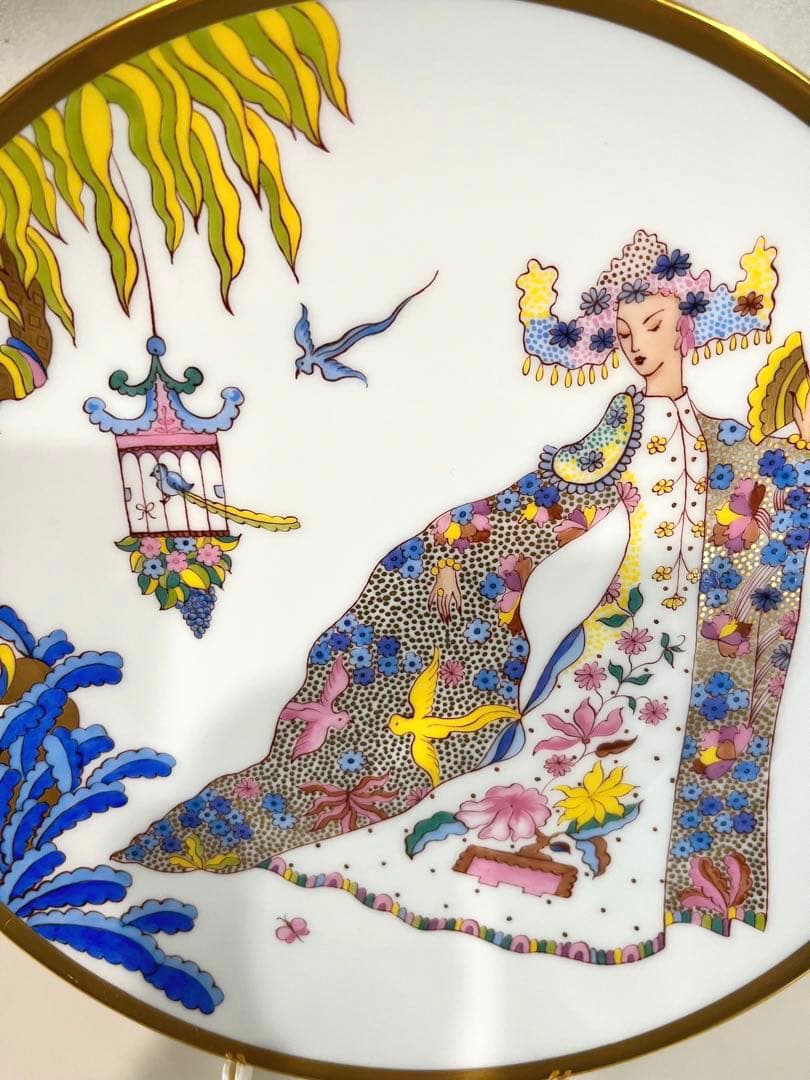 【希少】アウガルテン プレート 1998 絵皿 インテリア