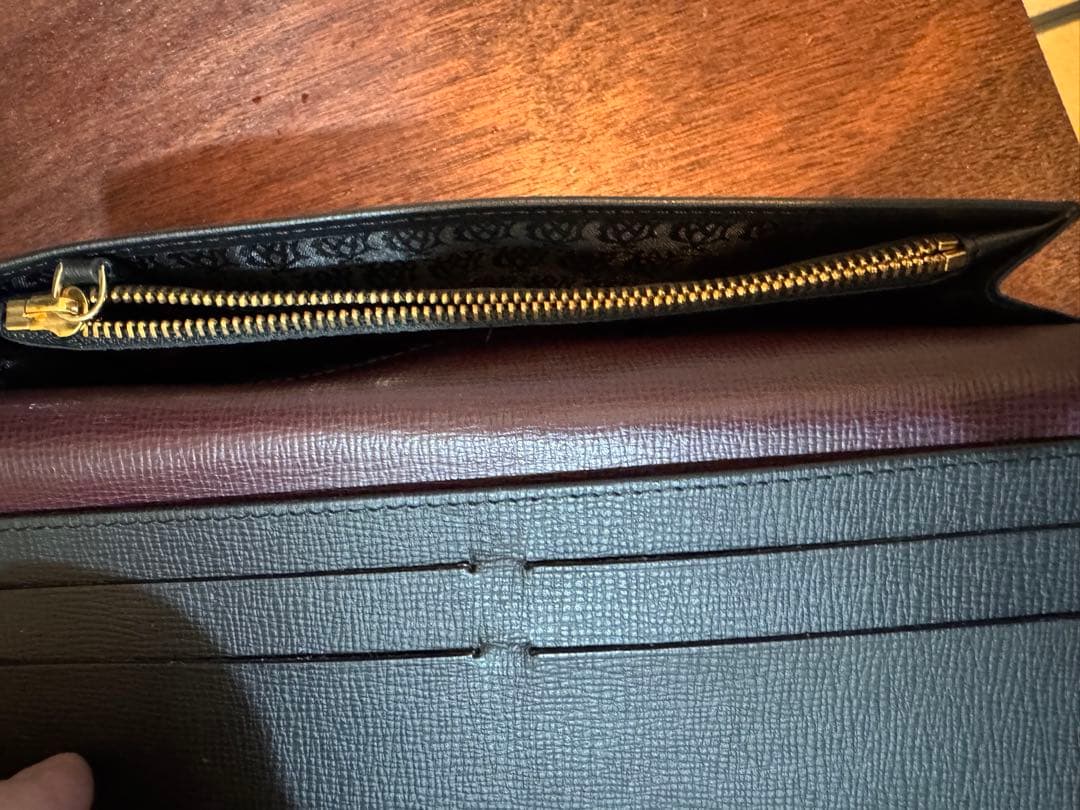 【極美品】dunhill ダンヒル　黒　長財布