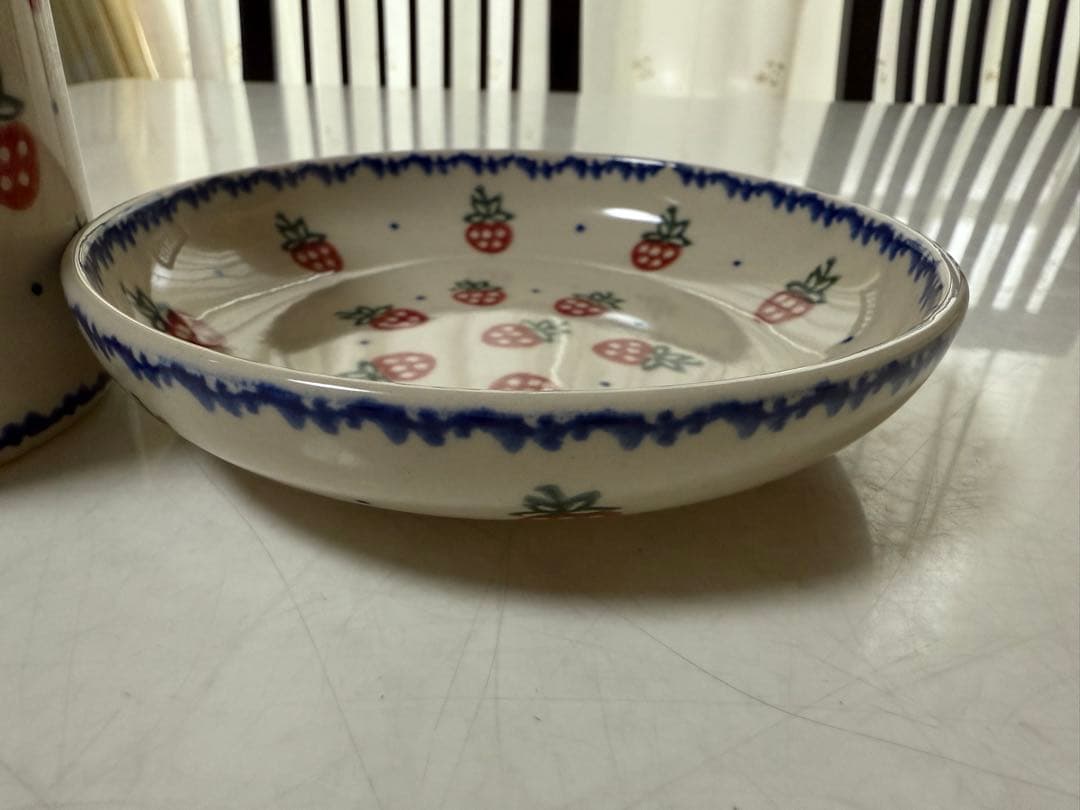 ポーリッシュポタリー ポーランド食器 新品未使用品 いちご