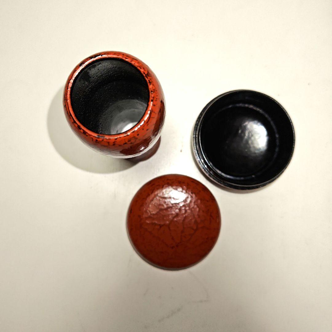 茶道具　筋膜唐草文茶箱