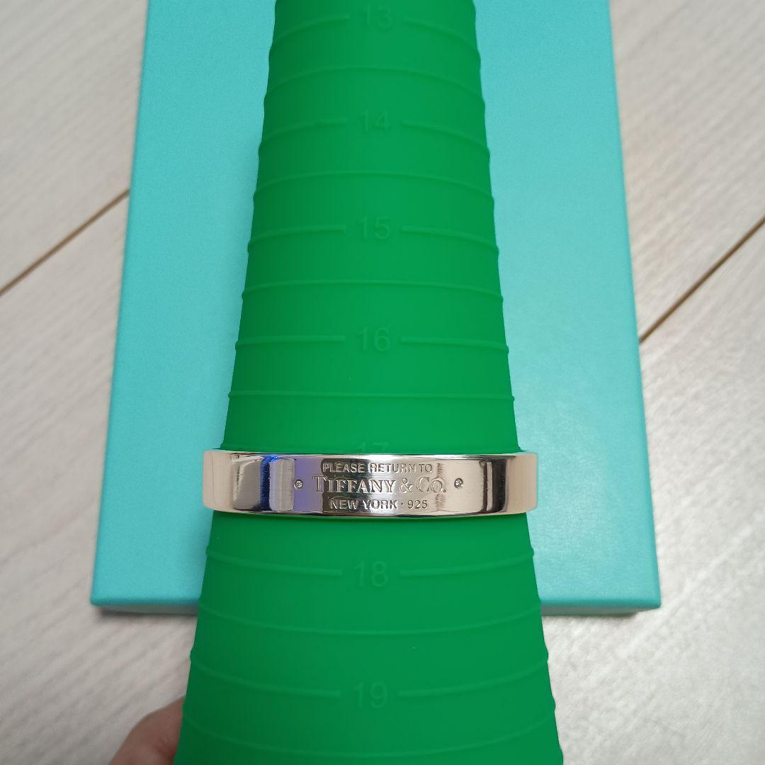 リターン　トゥ　ティファニー　 カフ　バングル　ブレスレット　2P　ダイヤ
