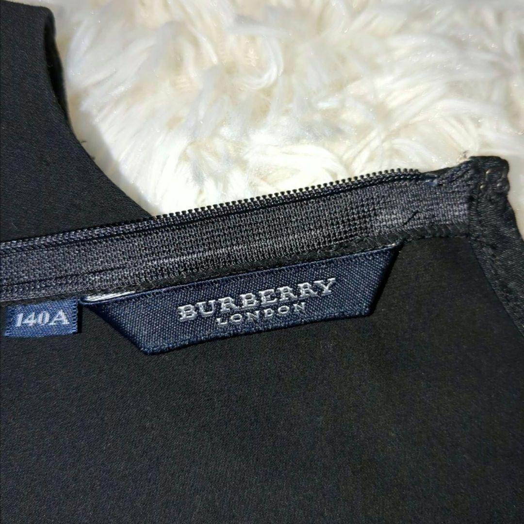 専用 極美品✨バーバリーロンドン ノースリーブワンピース ノバチェック シルク混