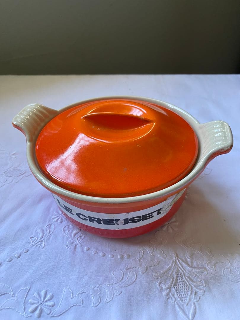 【未使用品】ヴィンテージ ル・クルーゼ テリーヌロンド14 離乳食