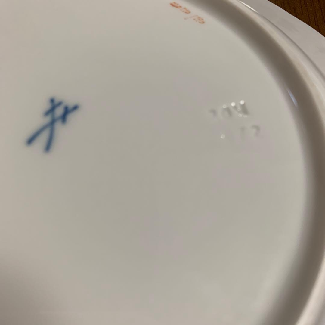 マイセンケーキ皿　19㎝