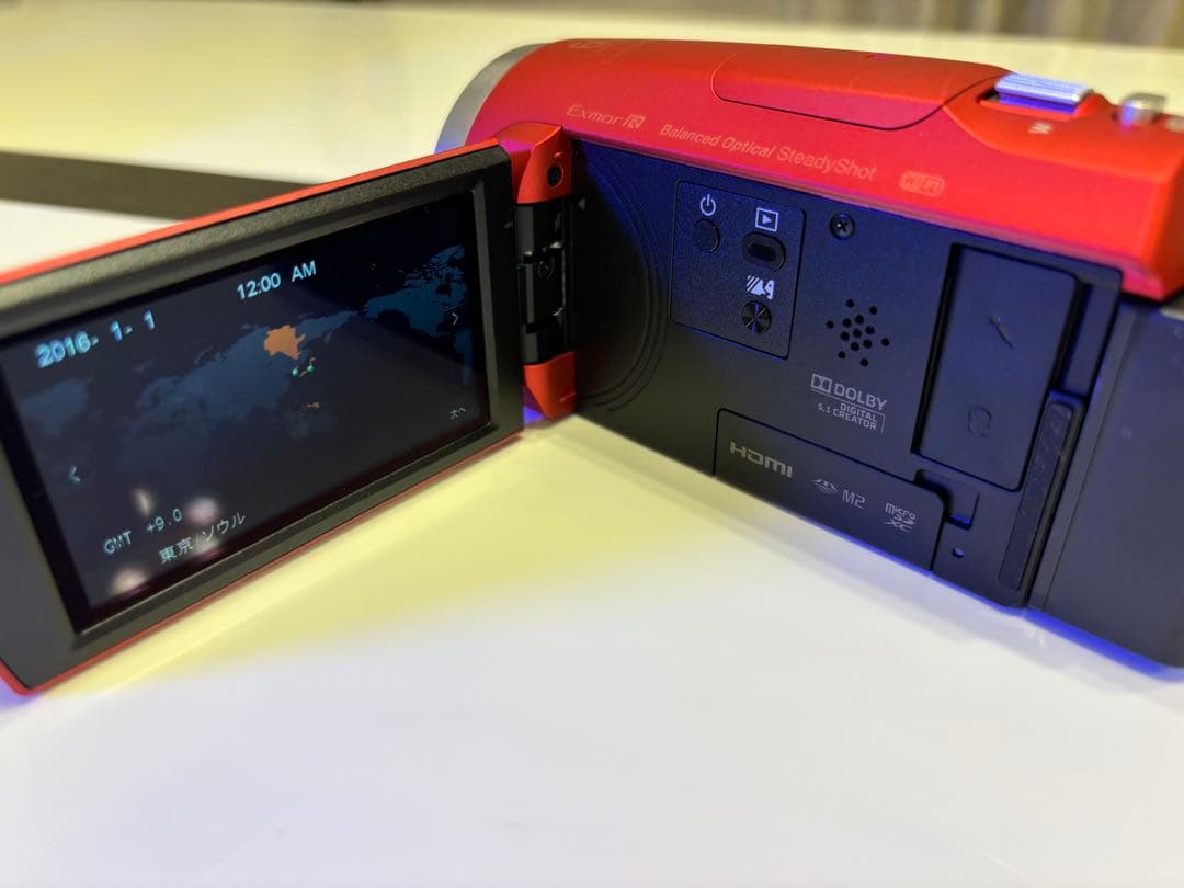 SONY HDR-CX680 レッド ビデオカメラ本体